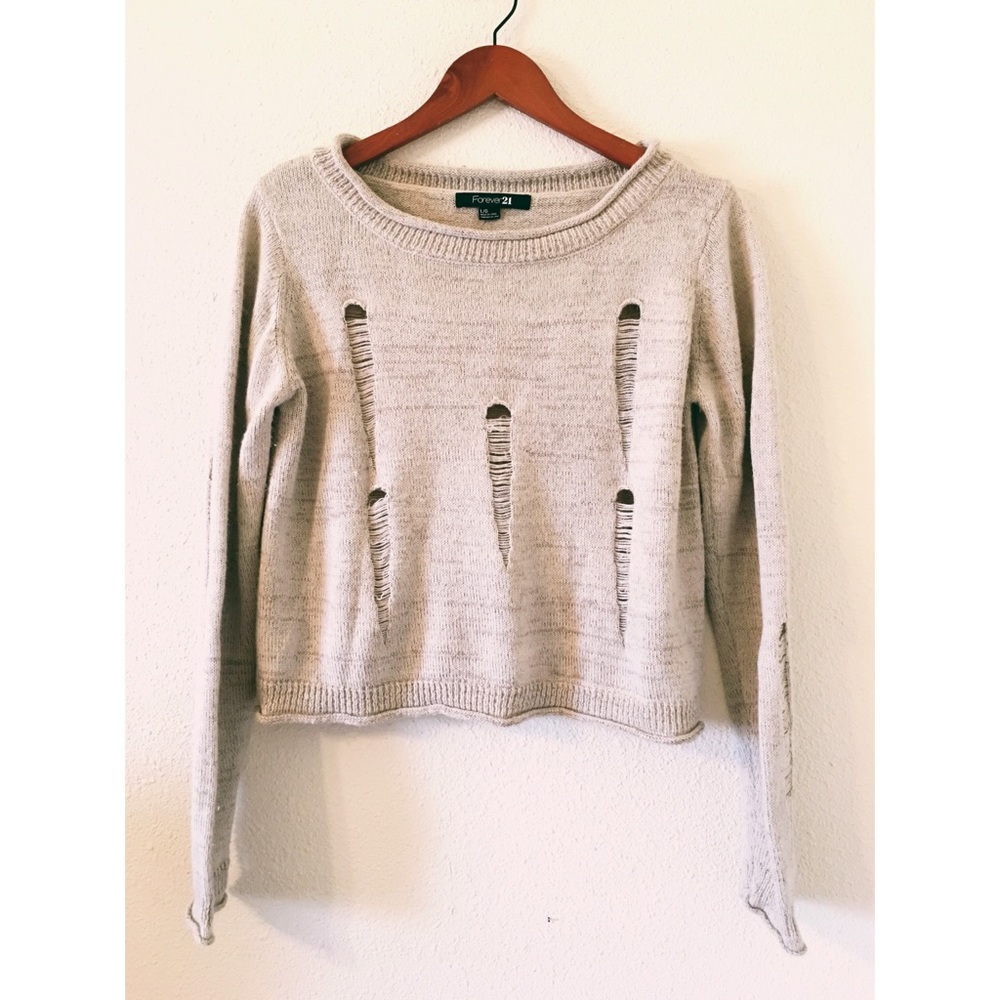 Forever 21 Cropped Sweater